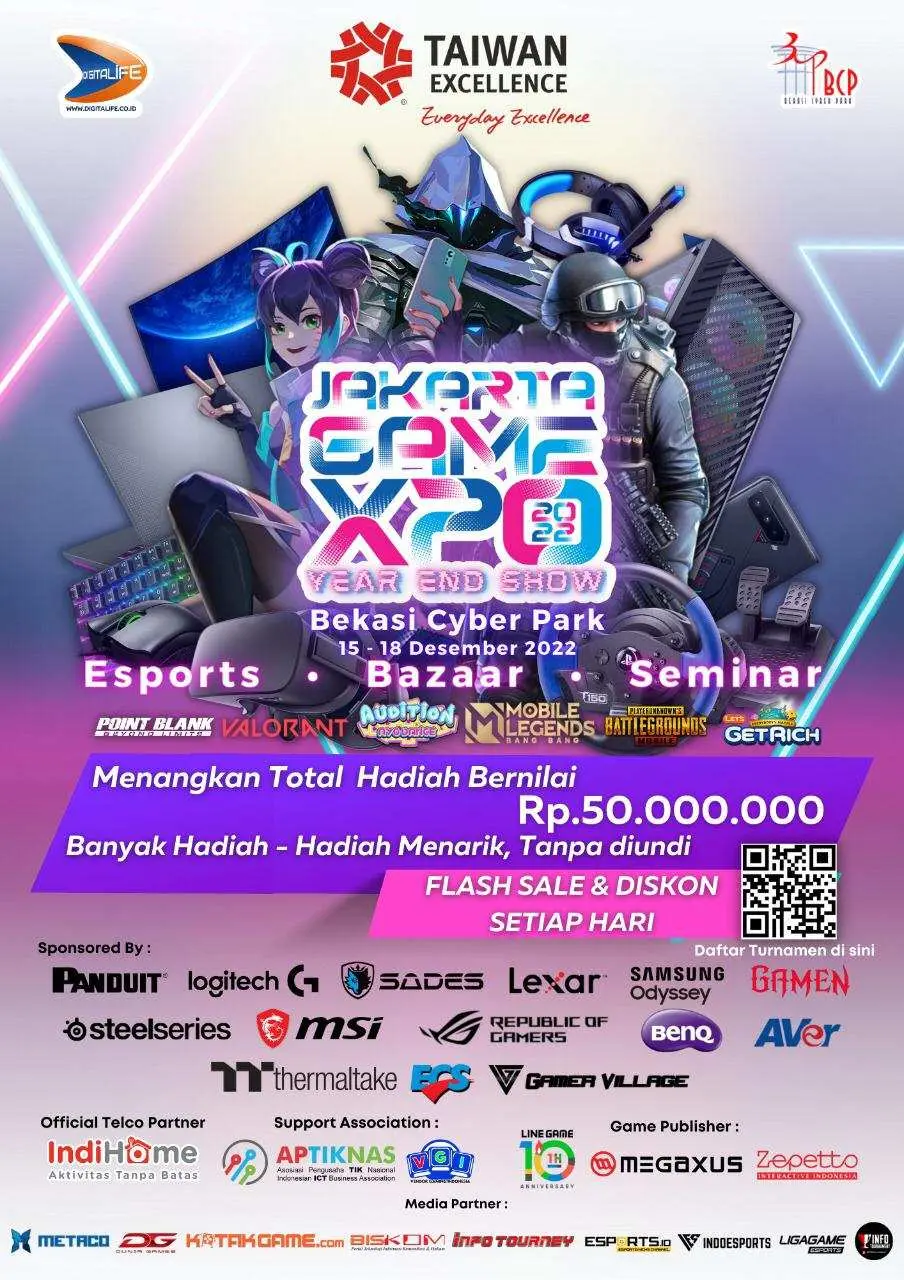 APTIKNAS Dukung Jakarta Game Xpo 2022 Seri Ketiga