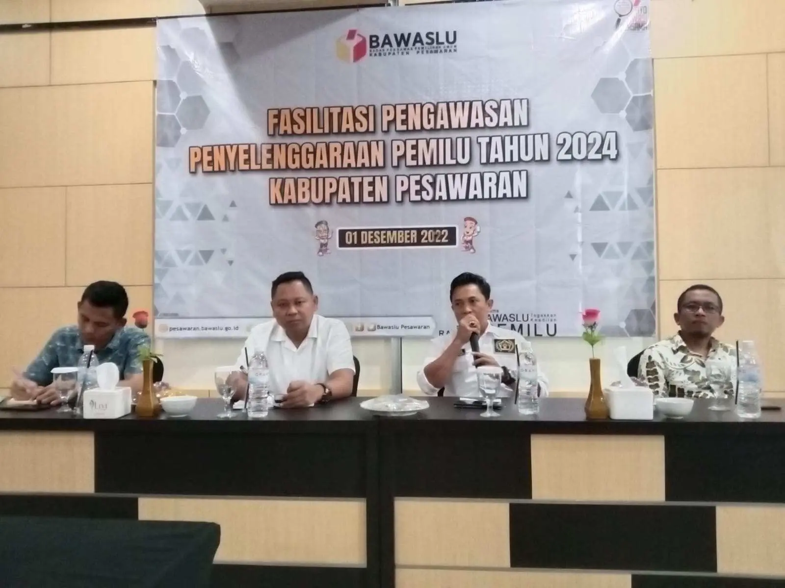 Bawaslu Pesawaran Gelar Sosialisasi Fasilitasi Pengawasan Penyelenggaraan Tahapan Pemilu