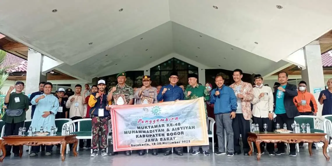1500 Kontingen Penggembira Muktamar Muhammadiyah Kabupaten Bogor Berangkat Menuju Solo
