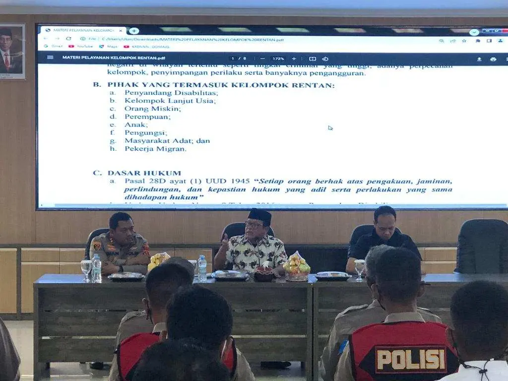 Tingkatkan Kemampuan Personil dalam Pelayanan Publik, Polres Bogor Gelar Pelatihan bersama IPW