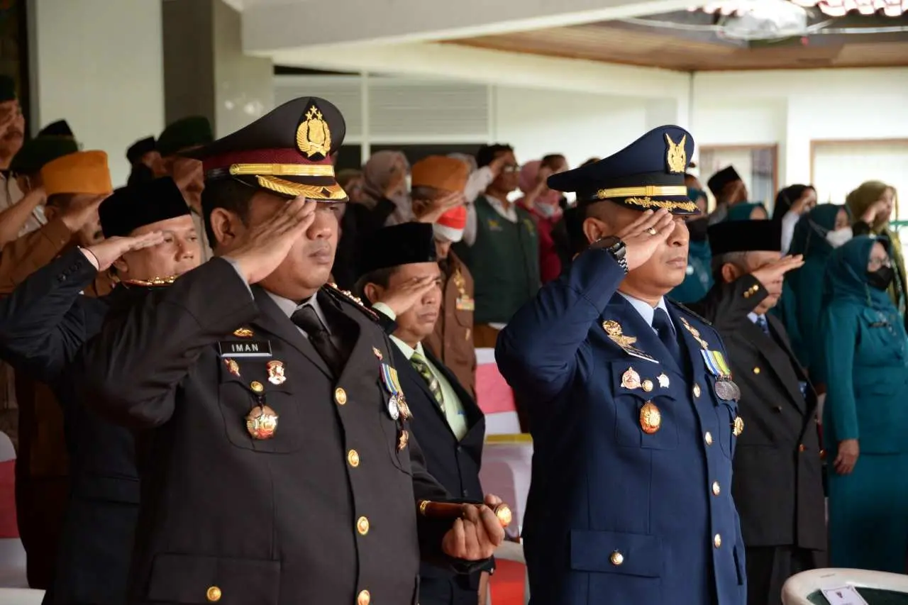 Kapolres Bogor Hadiri Upacara Peringatan Hari Pahlawan ke-77 Tahun 2022
