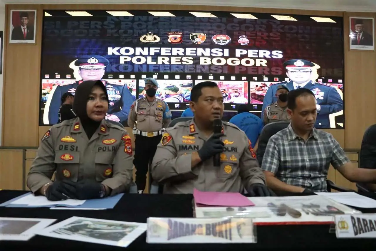 Sat Reskrim Polres Bogor Tangkap Dua Pelaku Curanmor