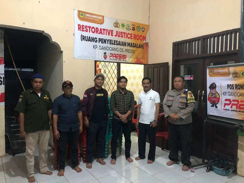 Jaga Situasi Kamtibmas, Kasat Narkoba Polres Bogor Sambangi Desa Presisi di Cileungsi