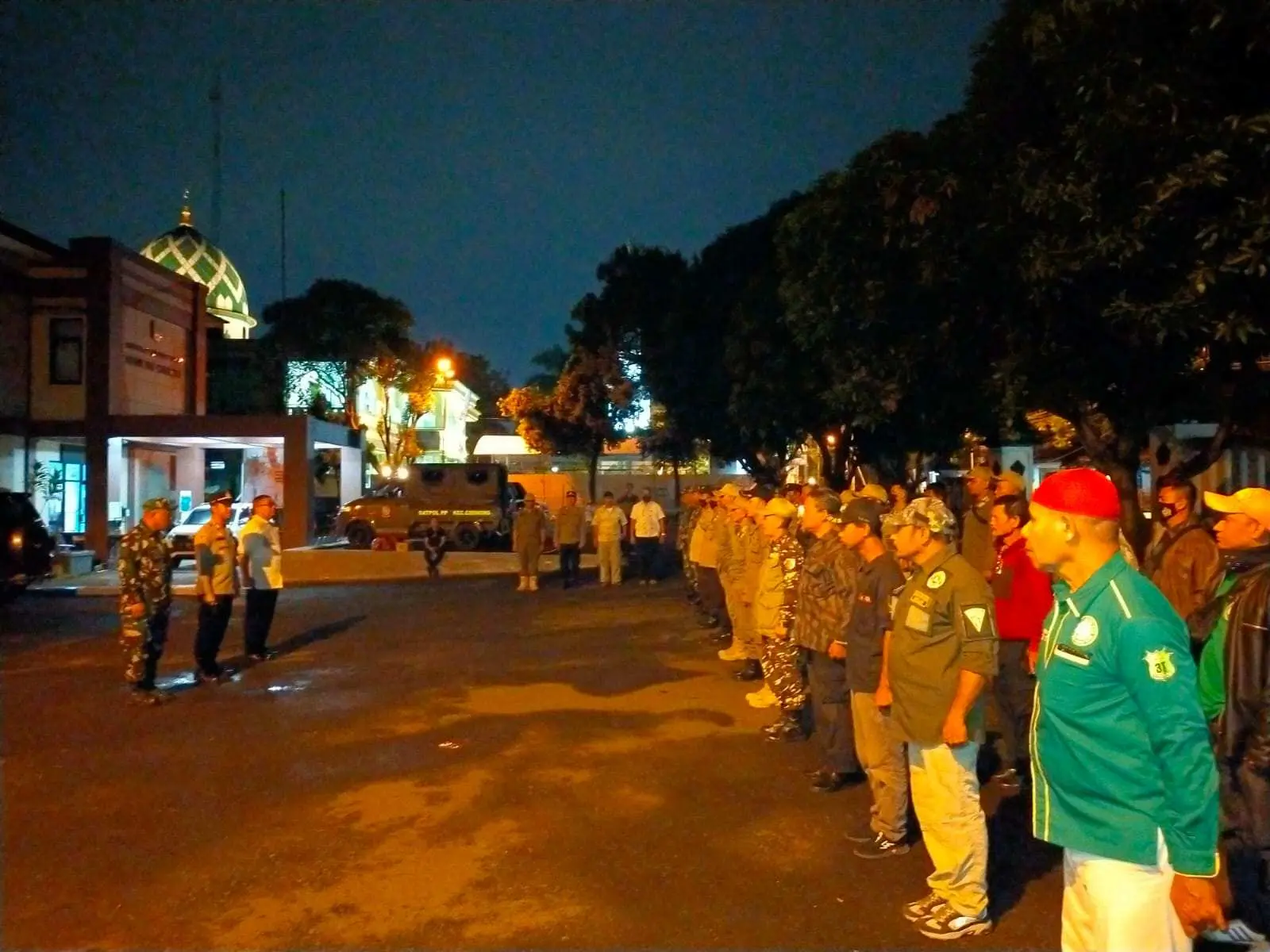 Antisipasi Pekat dan Kejahatan Jalanan, Petugas Gabungan Polsek Cibinong Gelar Patroli Skala Besar