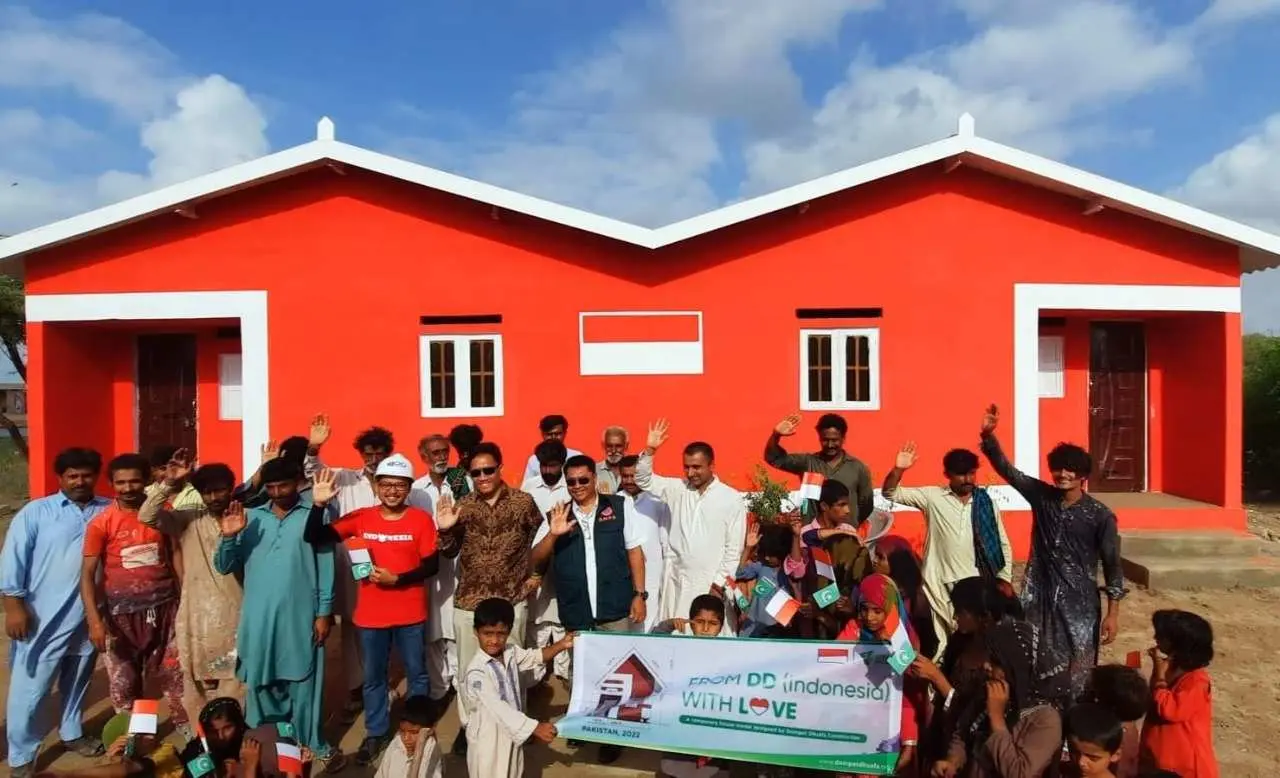 Bangun Rumah Permanen bagi Penyintas Banjir Pakistan, Dompet Dhuafa dapat Apresiasi dari Pemerintah