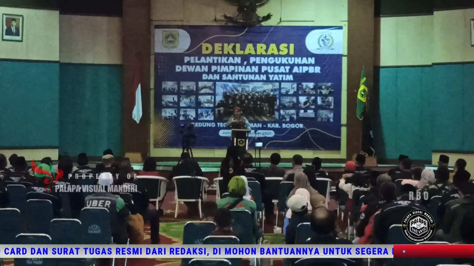 Deklarasi Pelantikan dan Pengukuhan Pengurus, AIPBR Gelar Santunan Anak Yatim