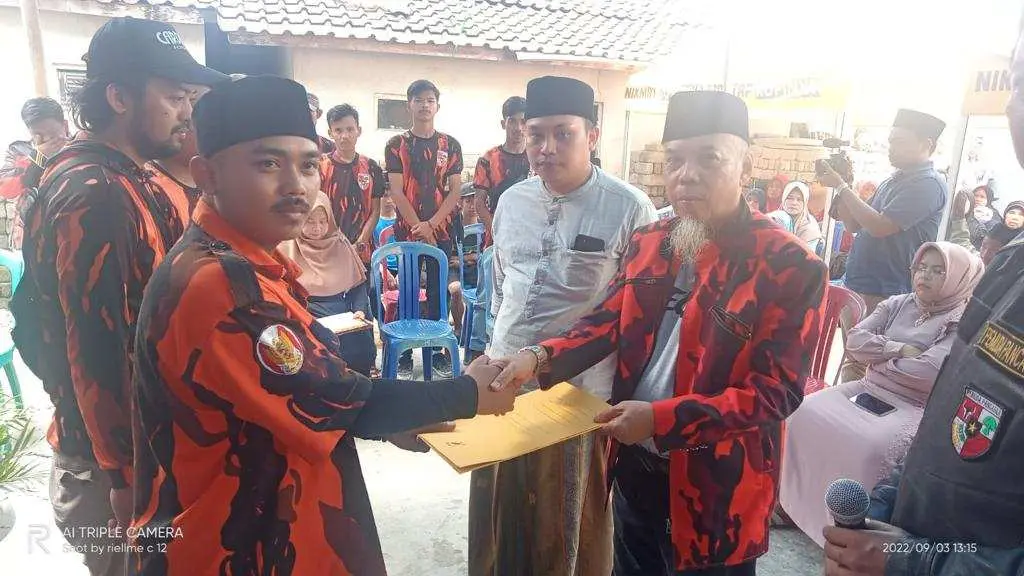 Pengurus Ranting Pemuda Pancasila Desa Sindangsari Kabupaten Subang Dikukuhkan