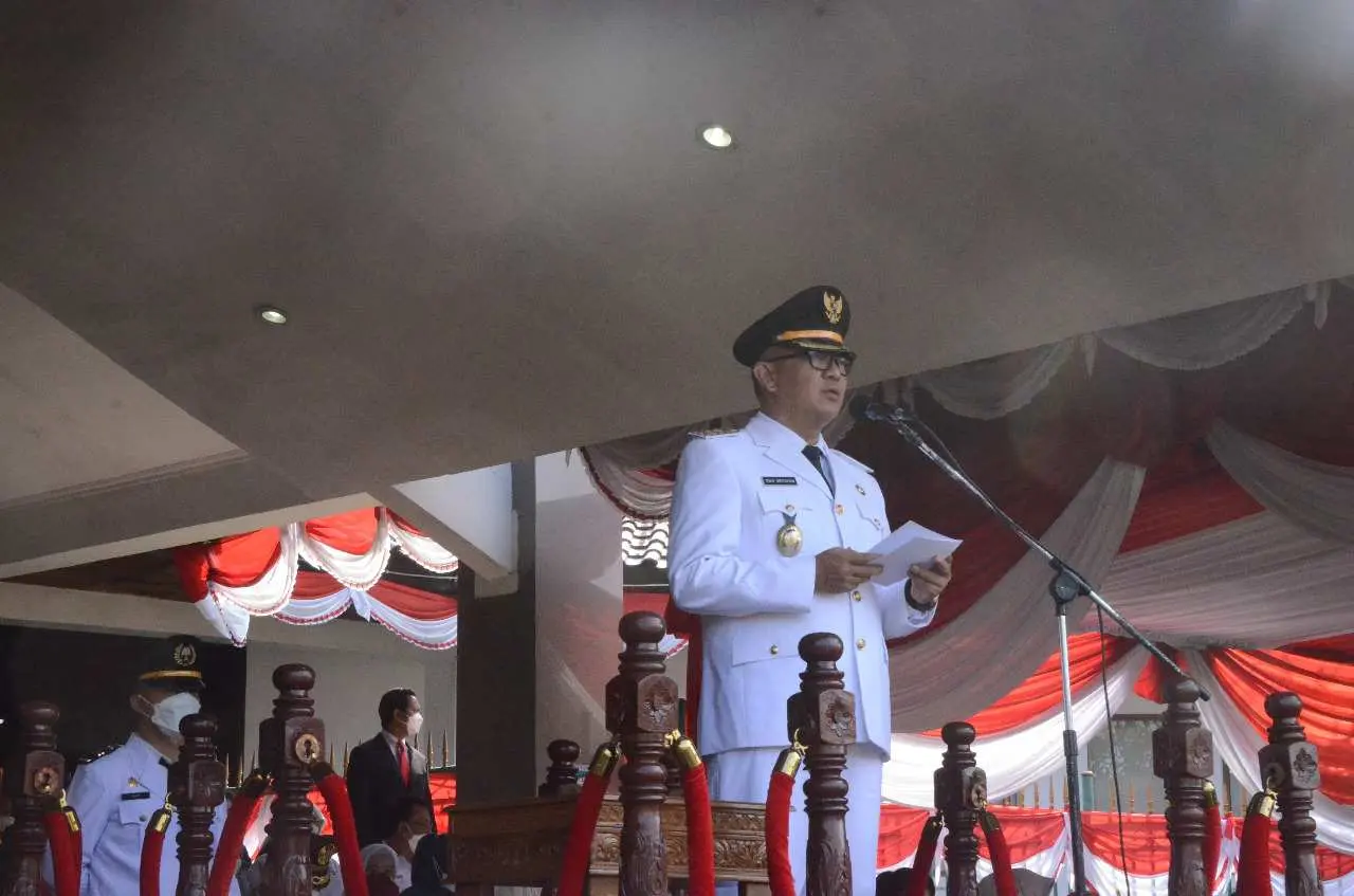 Momen HUT ke-77 RI, Plt. Bupati Bogor Sampaikan Pentingnya Solidaritas dalam Menghadapi Tantangan Dunia