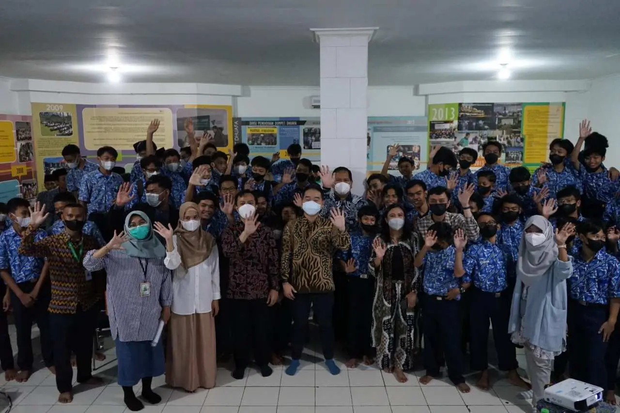 Motivasi Para Siswa SMART Ekselensia Indonesia, Mirae Asset Sekuritas Indonesia Kunjungi LPI dan Zona Madina Dompet Dhuafa
