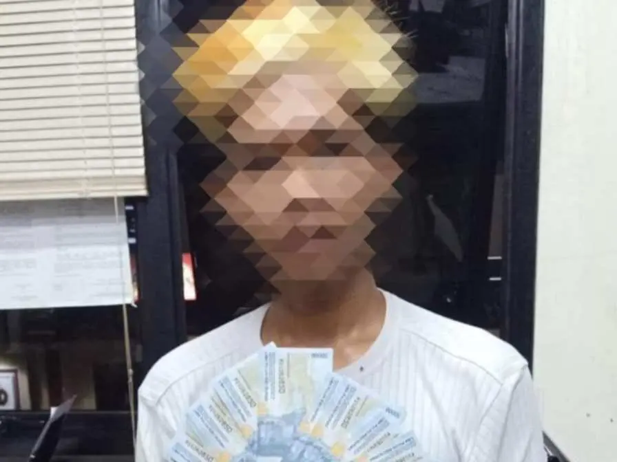 Edarkan Uang Palsu di Cibinong Bogor, Pria ini Diamankan Polisi