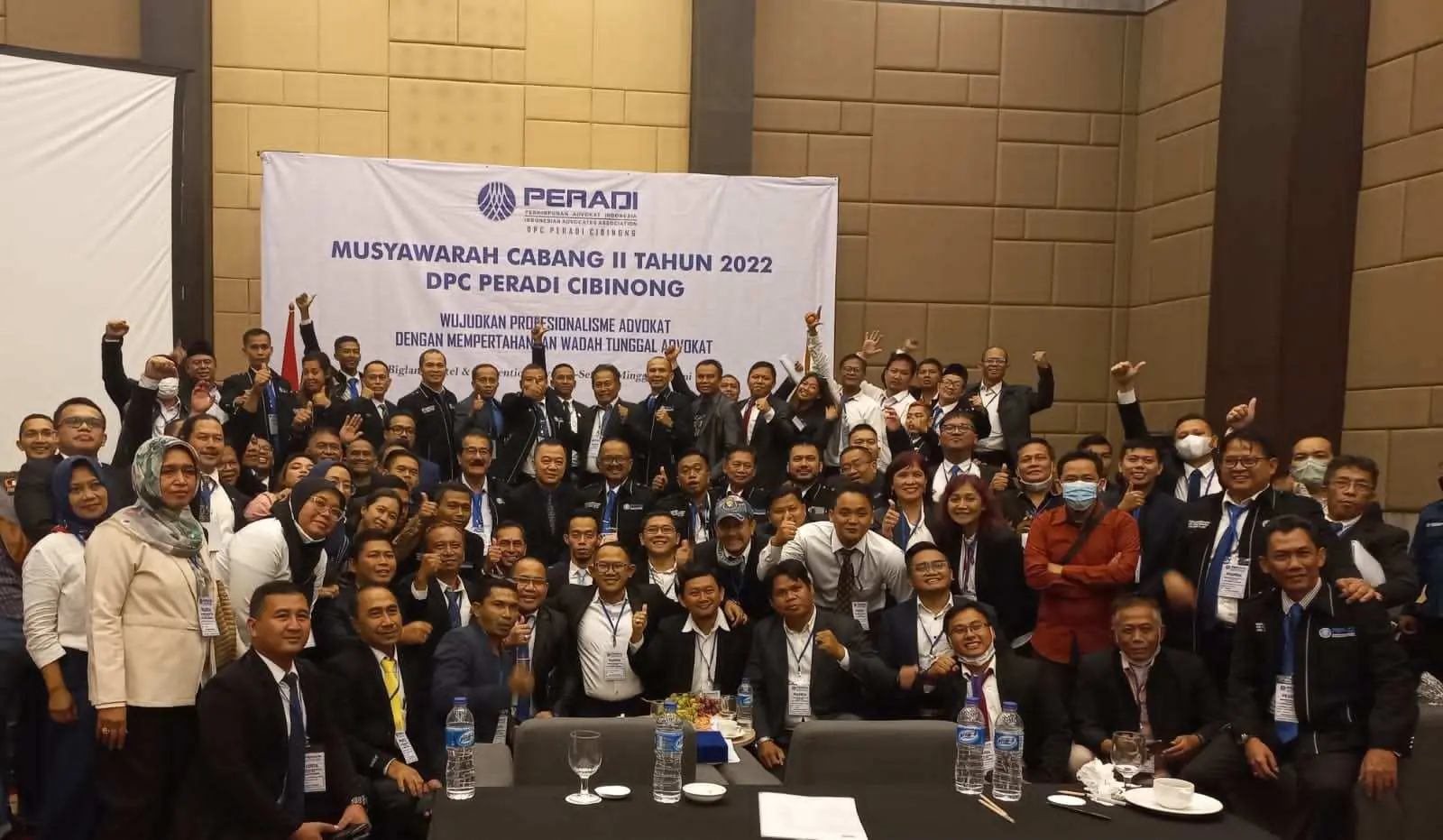 Oteu Hendiyansyah Resmi Didapuk Pimpin DPC Peradi Cibinong Periode 2022-2027