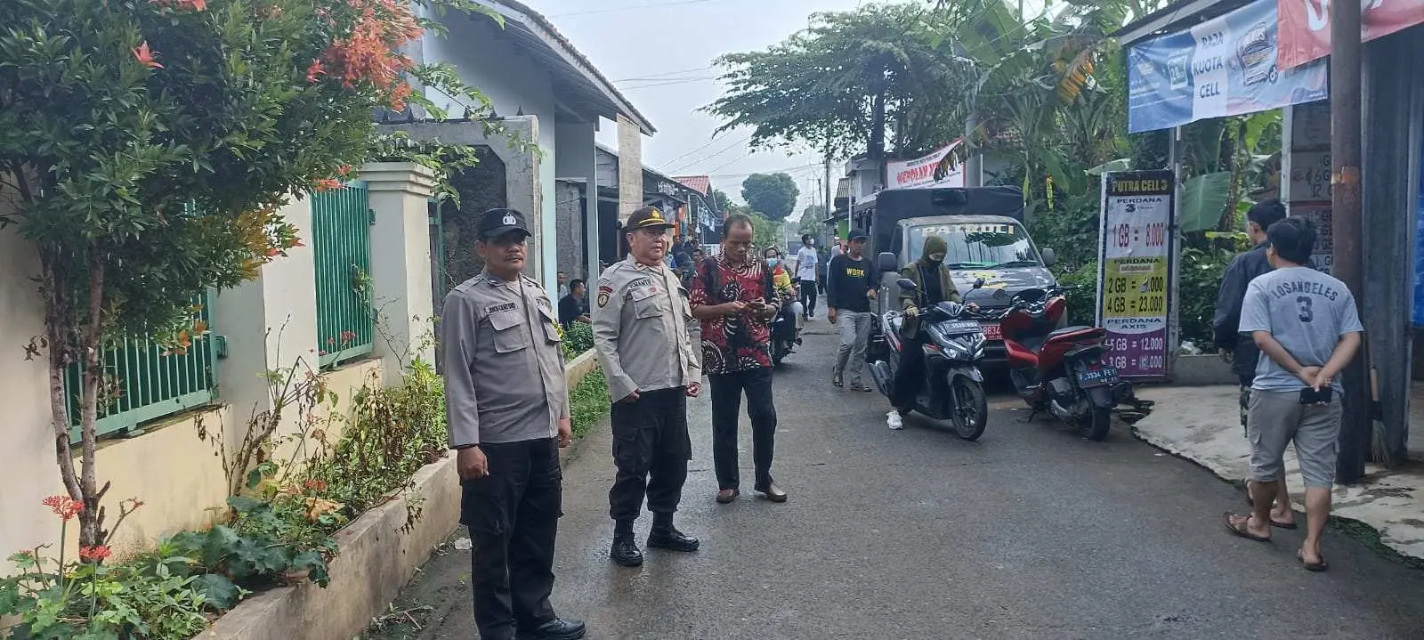 Polsek Sukaraja Monitoring Situasi Perkembangan Tempat yang Dijadikan Kegiatan Peribadatan Umat Nasrani