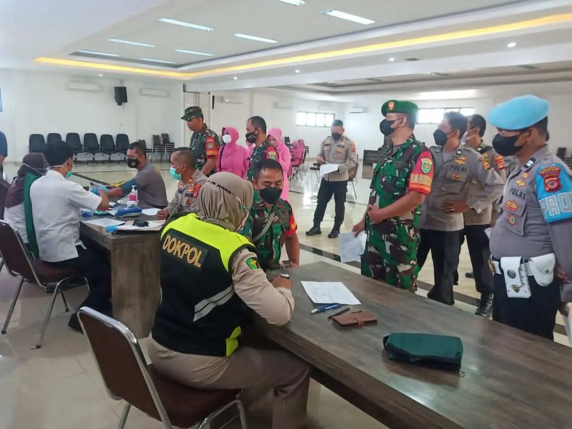 Sambut HUT ke-76 Bhayangkara Polres Bogor Gelar Donor Darah