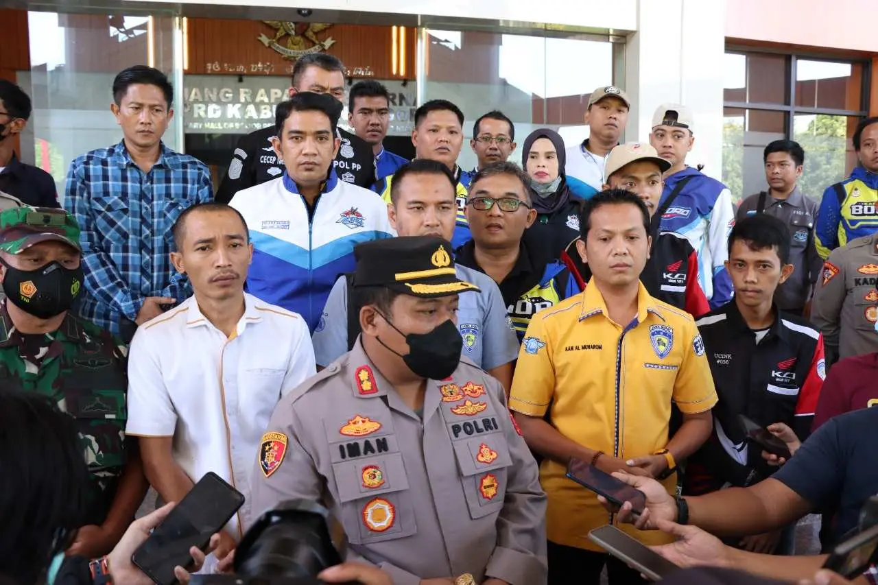 Kapolres bersama Instansi Terkait Deklarasikan Pembubaran Geng Motor di Kabupaten Bogor