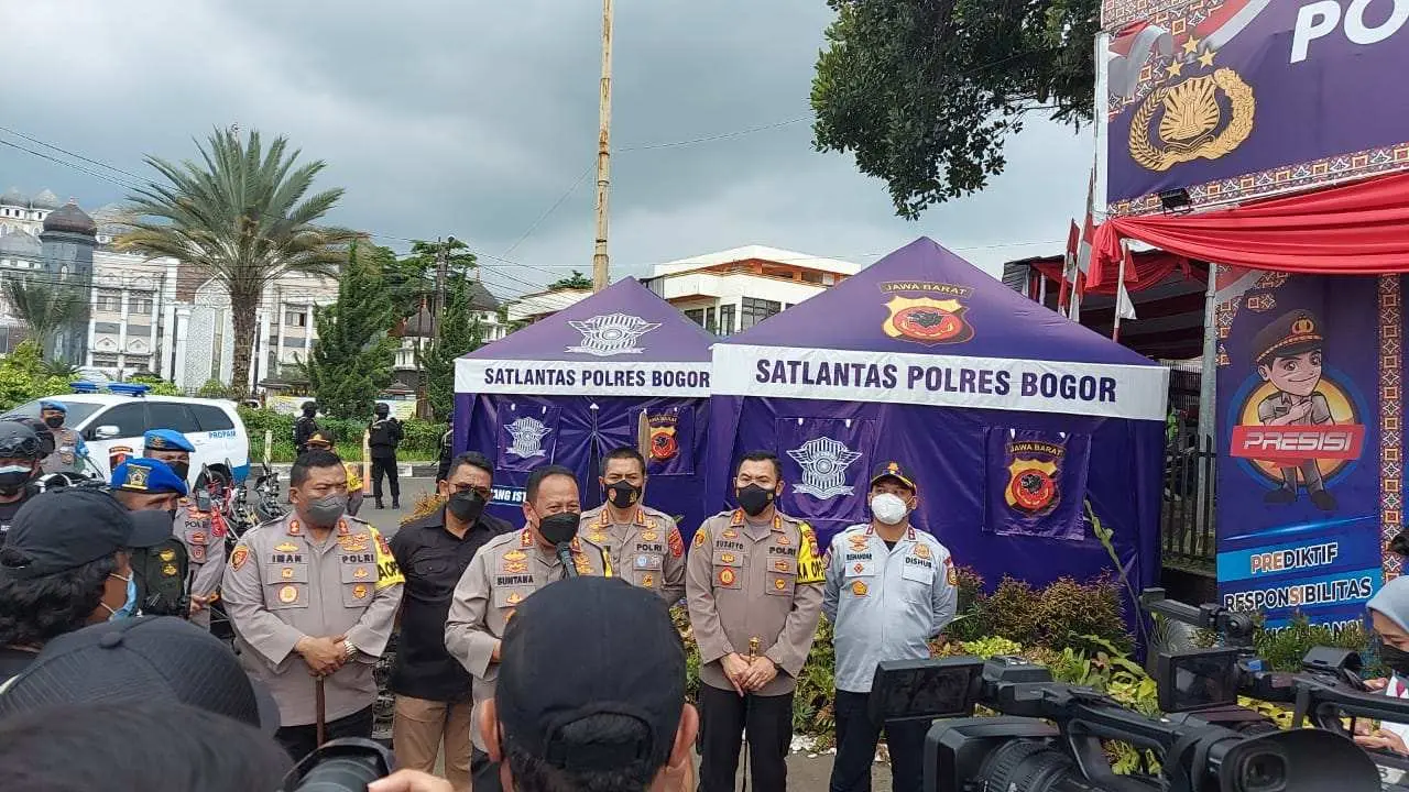Kapolda Jabar Tinjau Pospam Gadog Puncak