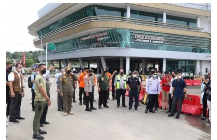 Pastikan Arus Mudik Lancar, Gubernur Lampung Tinjau Rest Area dan Pelabuhan Bakauheni