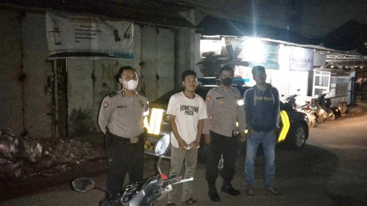 Jaga Kondusifitas Selama Mudik Lebaran, Polres Bogor Rutin Gelar Patroli Malam