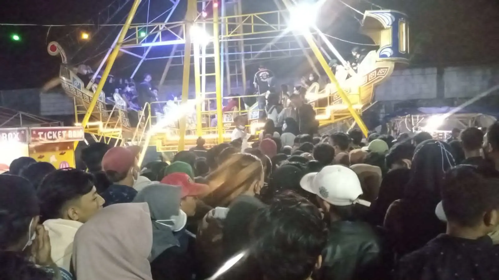 Diduga Kurangnya Pengawasan, Wahana Pasar Malam Ciomas Makan Korban Jiwa