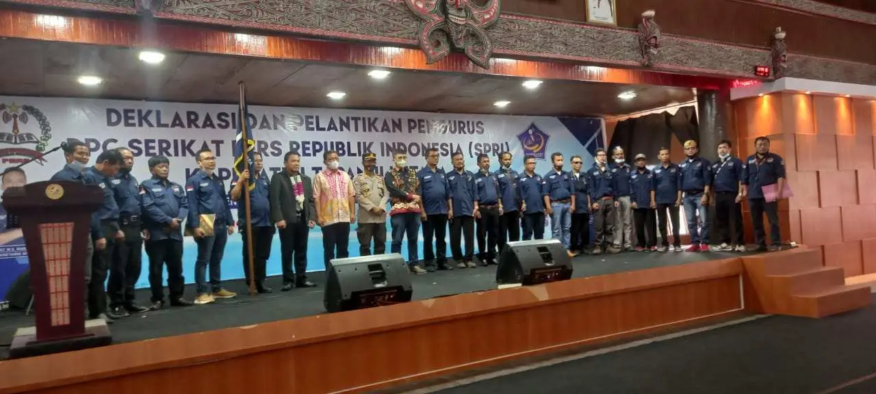 DPC SPRI Tapanuli Utara Resmi Dilantik, Bupati Beri Dukungan