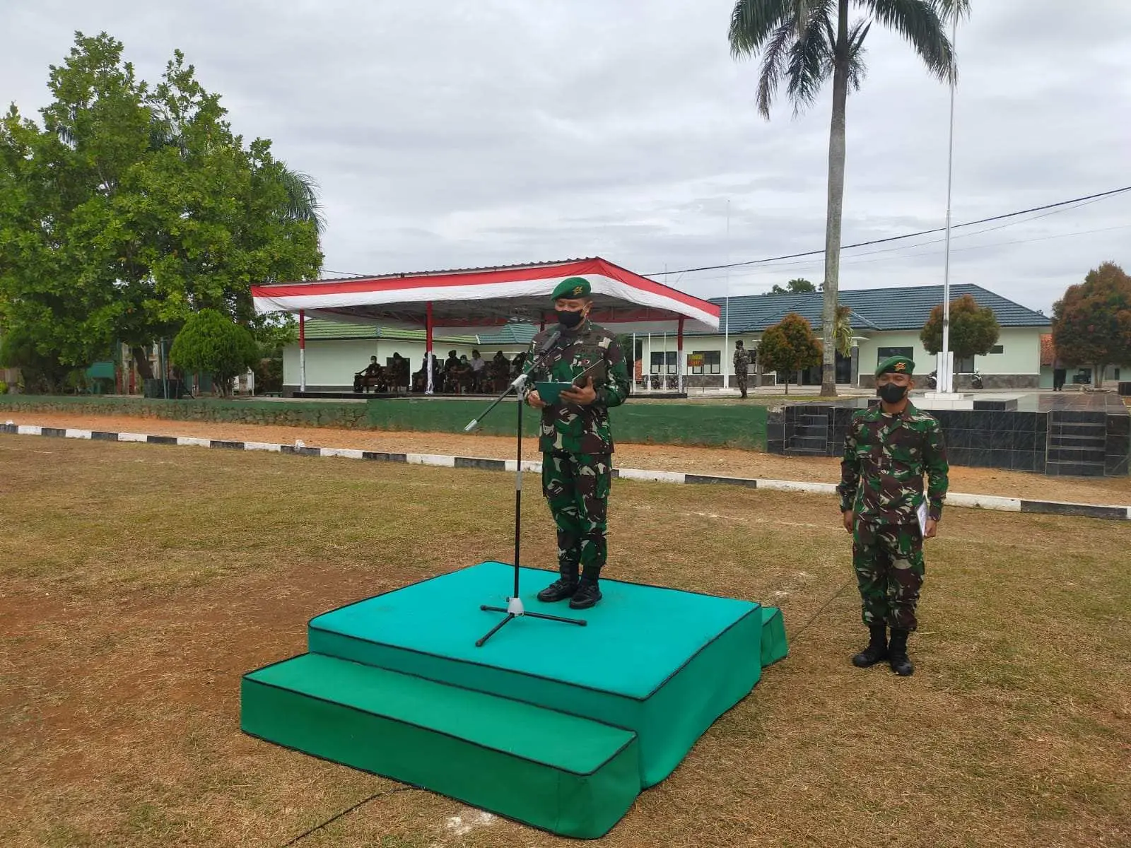 Wadanrindam III/Siliwangi Pimpin Upacara Pembukaan Pendidikan Kejuruan Tamtama Infanteri di Ciuyah Lebak Banten