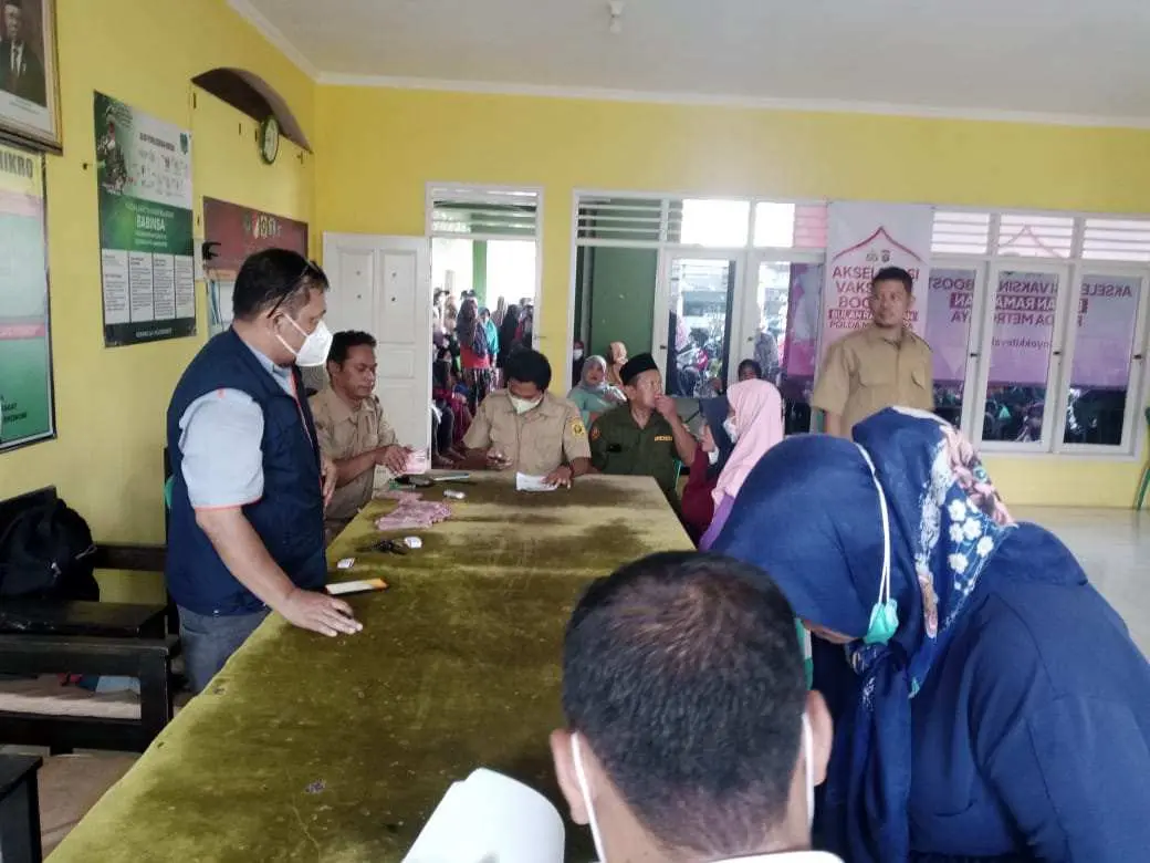 BLT Minyak Goreng Disalurkan ke 531 KPM Desa Citayam Kecamatan Tajurhalang