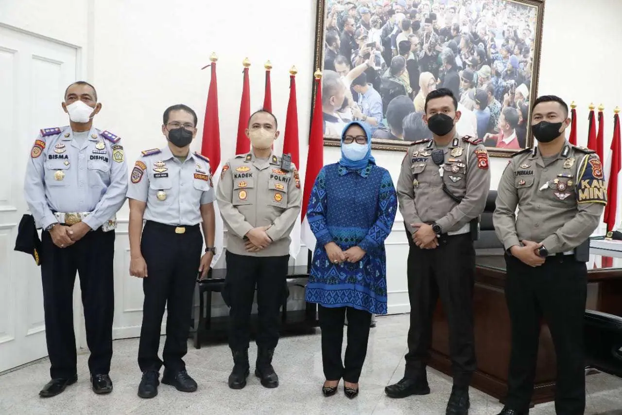 Bupati Ade Yasin Audiensi dengan Kasat Lantas Polres Bogor