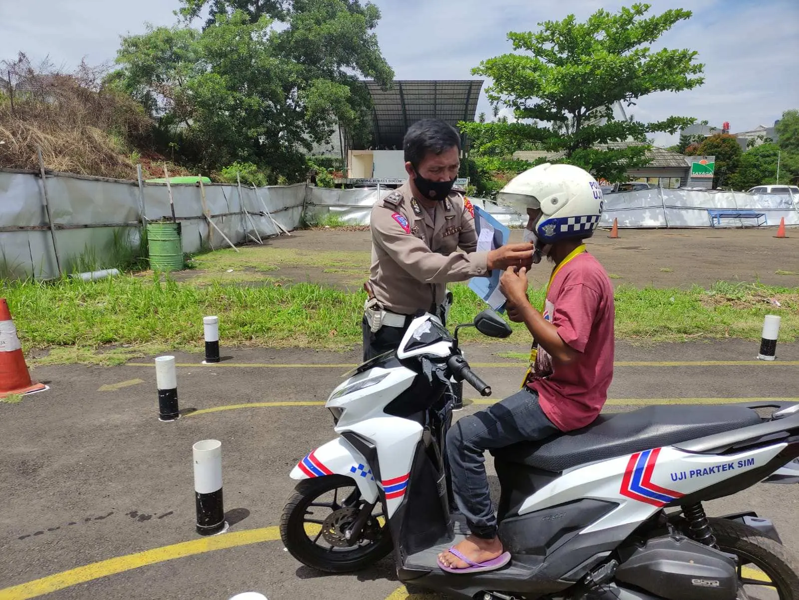 Inovasi E-Satpas Polres Bogor Permudah Masyarakat dalam Pembuatan SIM di Masa Pandemi