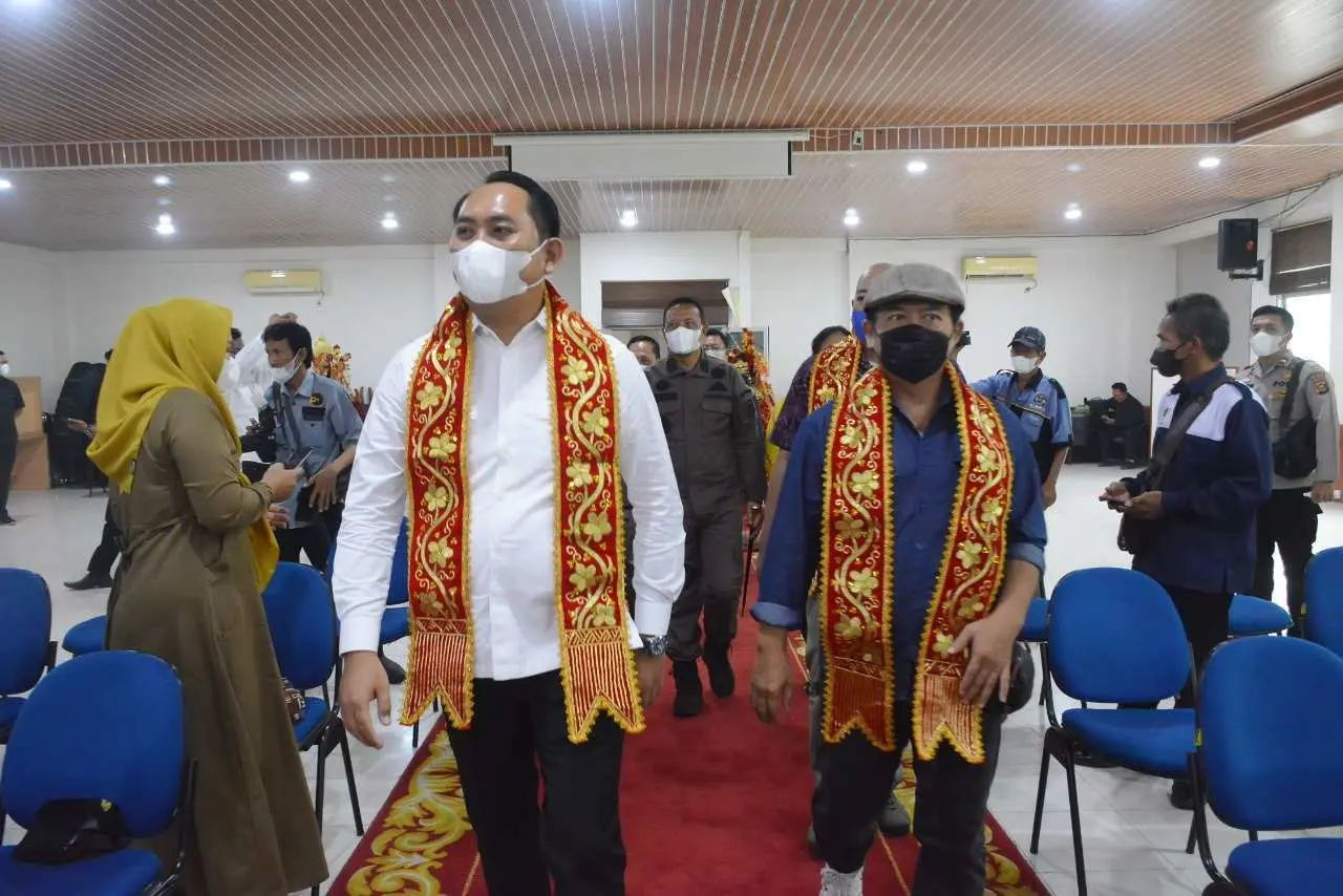 Bupati Popo Ali Hadiri Pelantikan PD IWO Kabupaten OKU Selatan Periode 2022-2027