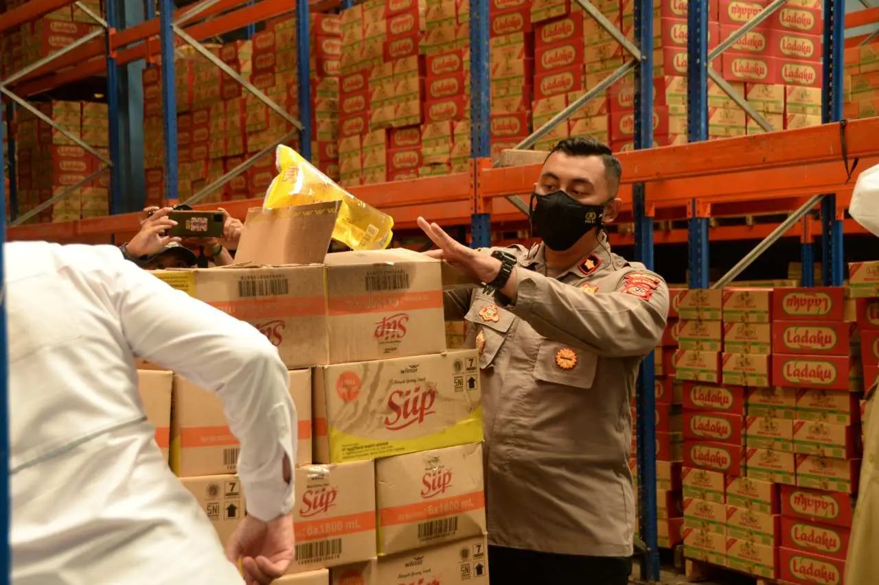 Jelang Ramadhan, Polres Bogor Lakukan Pengecekan Ketersediaan Minyak Goreng di Pasaran