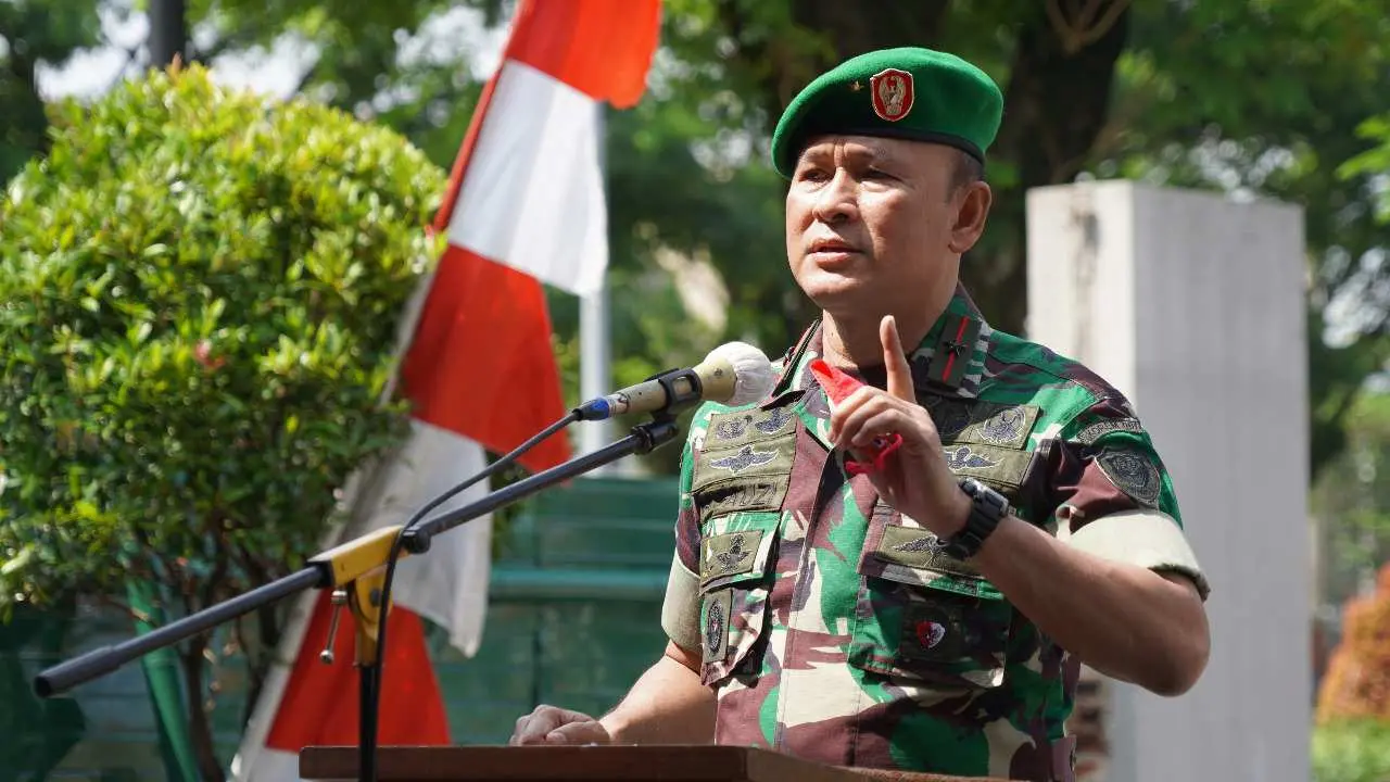 Terpusat di Koramil 06/Tansa, Brigjen TNI Achmad Fauzi Resmikan Renovasi 46 Kantor Koramil Jajaran Korem 061/Sk