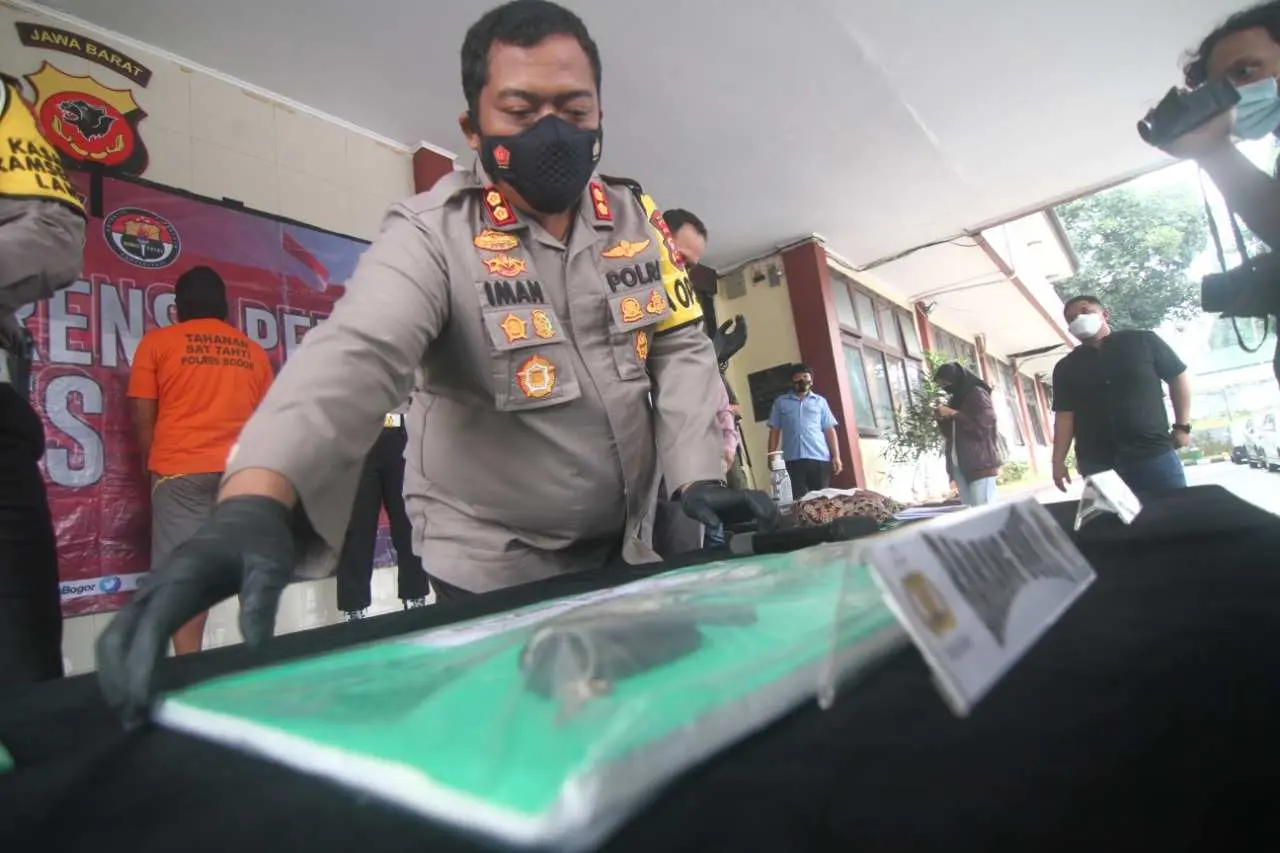 Gagalkan Aksi Pencurian, Sat Lantas Polres Bogor Amankan Pelaku Beserta Barang Bukti Mobil