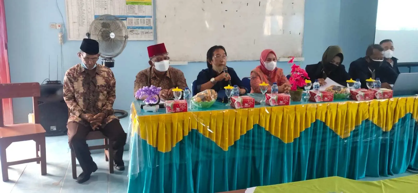 Bahas Program Kerja TA 2021 – 2022, Komite SMAN 7 Palembang Gelar Rapat dengan Wali Murid