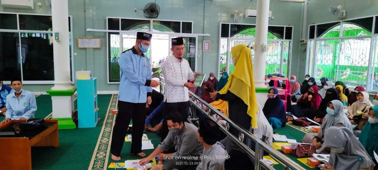 Tingkatkan Kualitas dan Wawasan Guru Mengaji, LPPTKA BKPRMI Wilayah Sumsel Berikan Bimtek