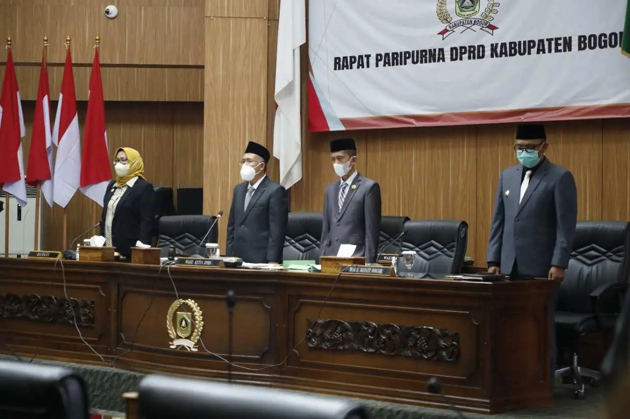 Raperda Perubahan APBD Kabupaten Bogor 2021 Disetujui DPRD, Ade Yasin Perintahkan Seluruh SKPD Agar Bersiap