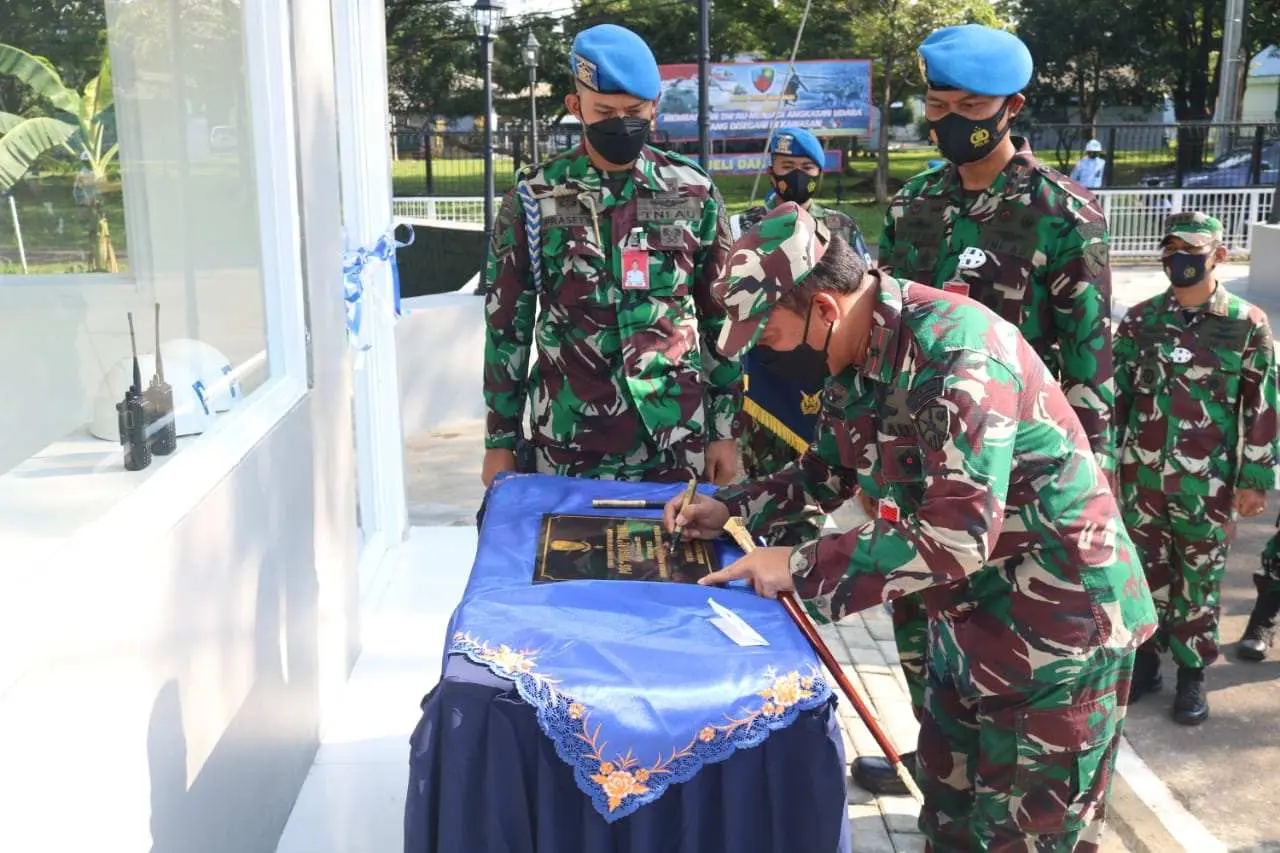 Danlanud Atang Sendjaja Resmikan Pos Pom Virgo-91