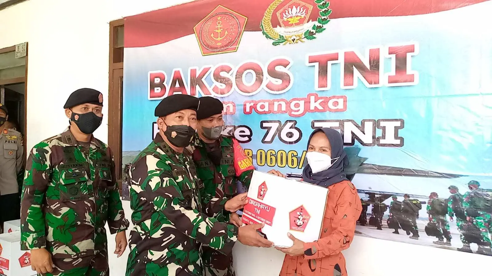 Sambut HUT ke-76 TNI, Kogartap II/Bandung Gelar Baksos di Bogor