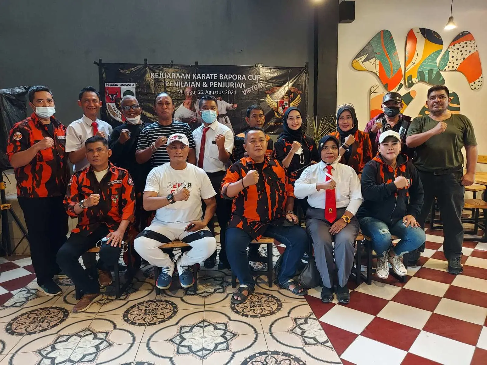 Pemuda Pancasila Kabupaten Bogor Sukses Menggelar Kejuaraan Karate di Tengah Pandemi Covid-19