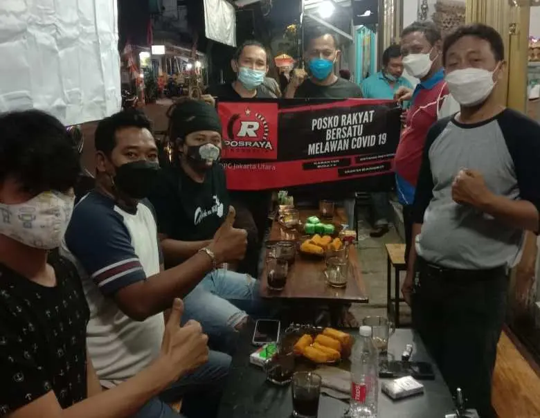 Ajak Masyarakat Lawan Covid-19, Posraya Indonesia Jakarta Utara Dirikan Posko Rakyat Bersatu