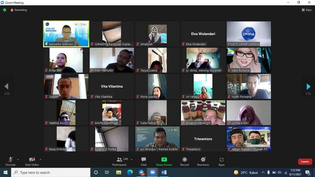 Rayakan Hari UMKM Nasional, Danone Indonesia dan Kampus Umar Usman Bekali UMKM dengan Edukasi Kewirausahaan