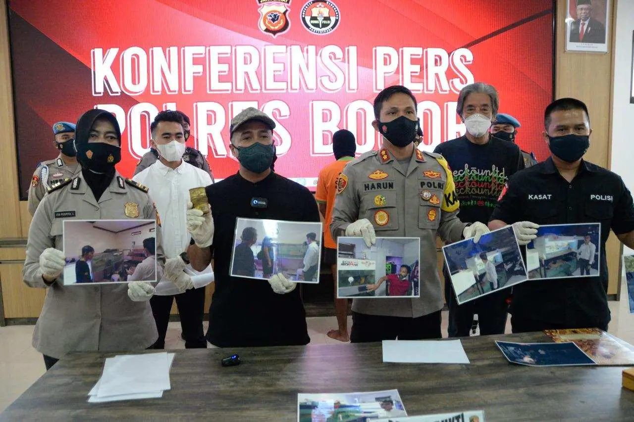 Sat Reskrim Polres Bogor Tangkap 2 Pelaku Pencurian Ikan Arwana Bernilai Miliaran Rupiah