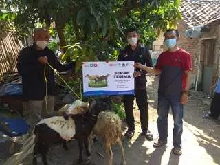 LinkAja Bersama Dompet Dhuafa Berbagi Hewan Kurban di Hari Raya Idul Adha 1442 H