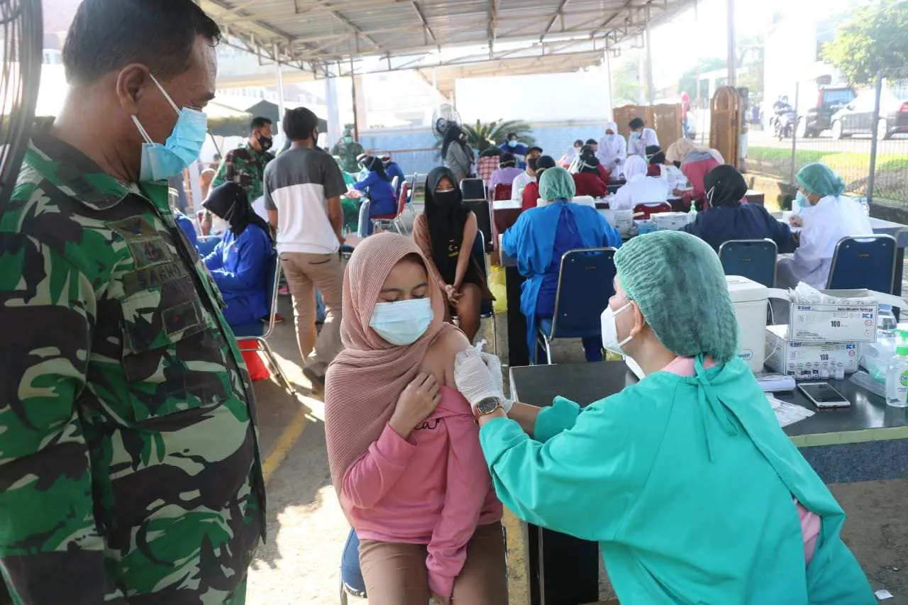 Serbuan Vaksinasi Dua Hari di RSAU dr. M. Hassan Toto Bogor, 2.078 Orang Berhasil Divaksinasi