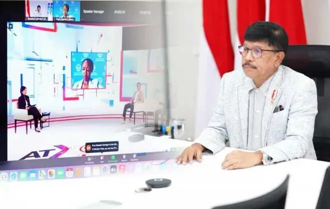 Menkominfo Paparkan Roadmap Digital Indonesia dalam ATxSG