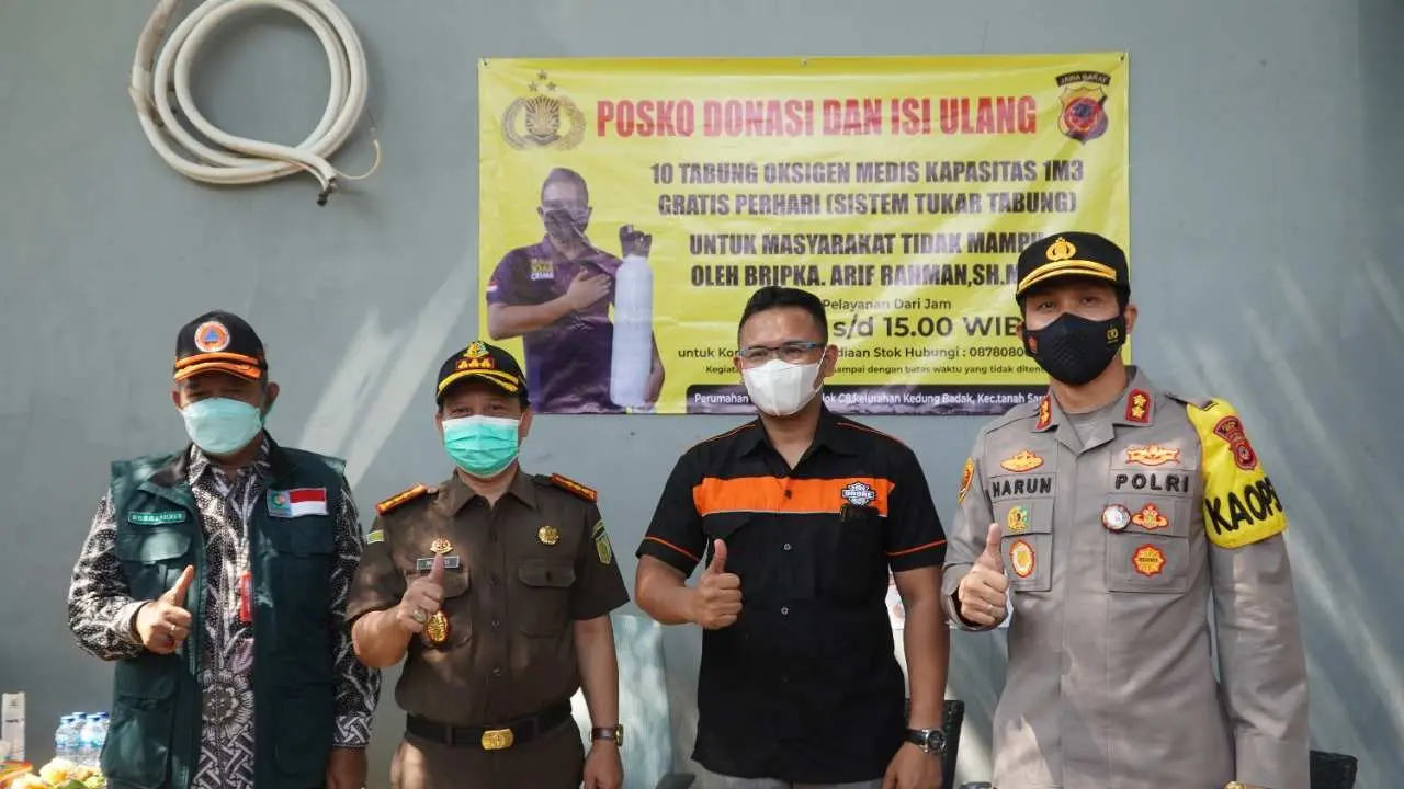 Apresiasi Kepedulian Anggotanya, Kapolres Bogor Berikan Dukungan dan Bantuan