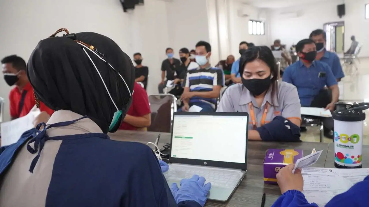 Gerai Vaksin Presisi Polres Bogor Berhasil Layani 5.899 Orang
