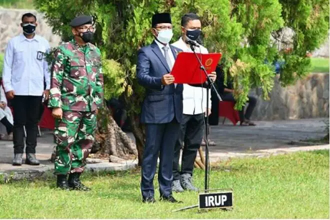 Wakili Pemerintah, Menkominfo Pimpin Upacara Apel Persada Pertiwi Pemakaman Menteri Penerangan Harmoko