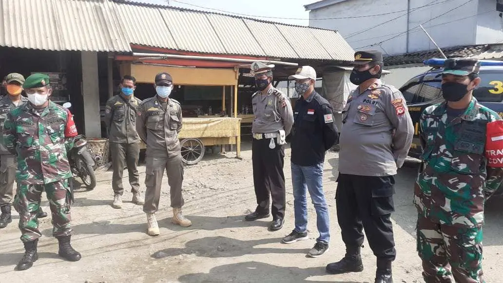 Satgas Covid-19 Kecamatan Rumpin Gelar Operasi PPKM Darurat