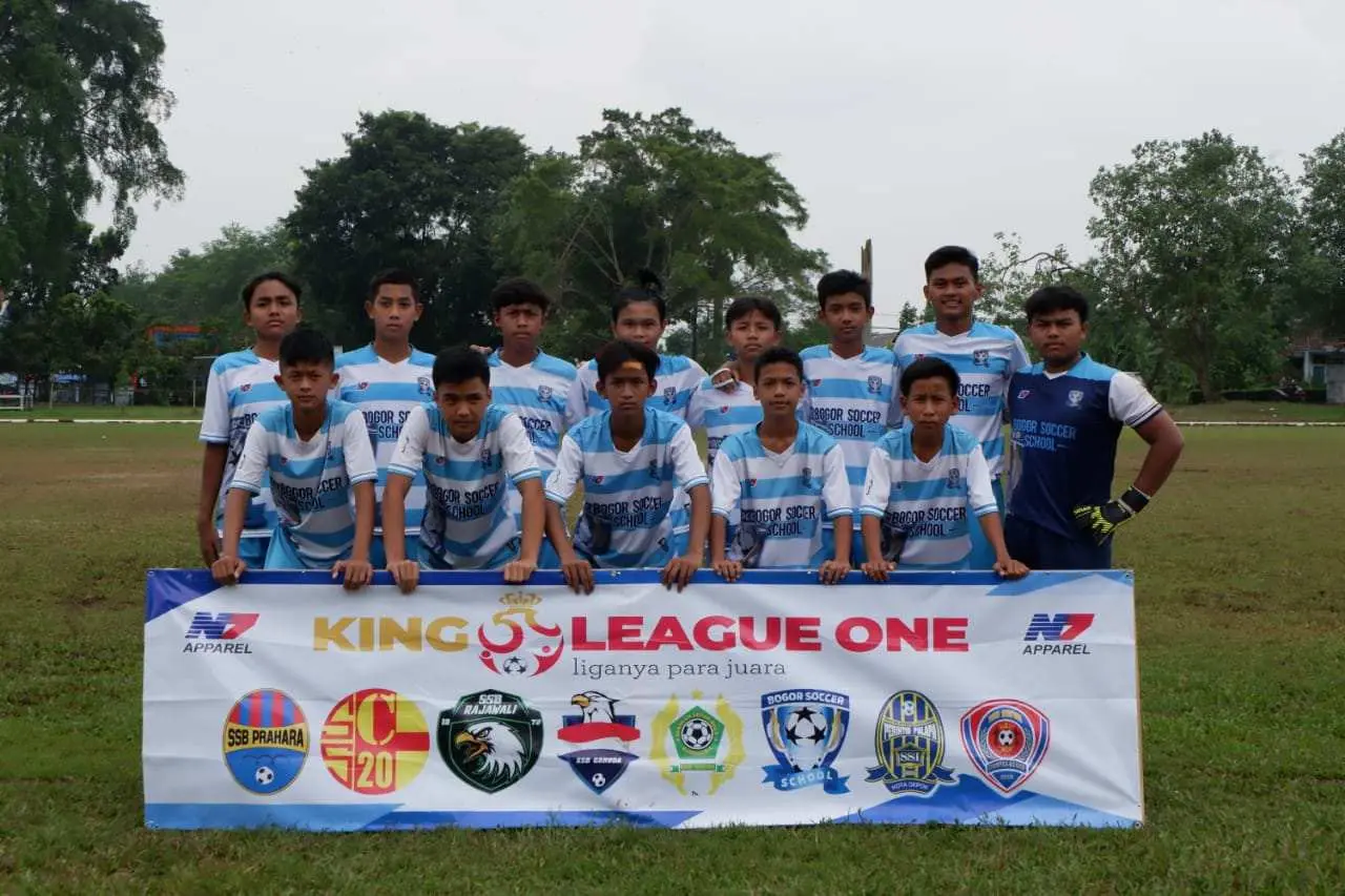 Cari Bibit Muda Pemain Sepak Bola, Perkumpulan Pelatih PSSI Kota Bogor Gelar King League One U15