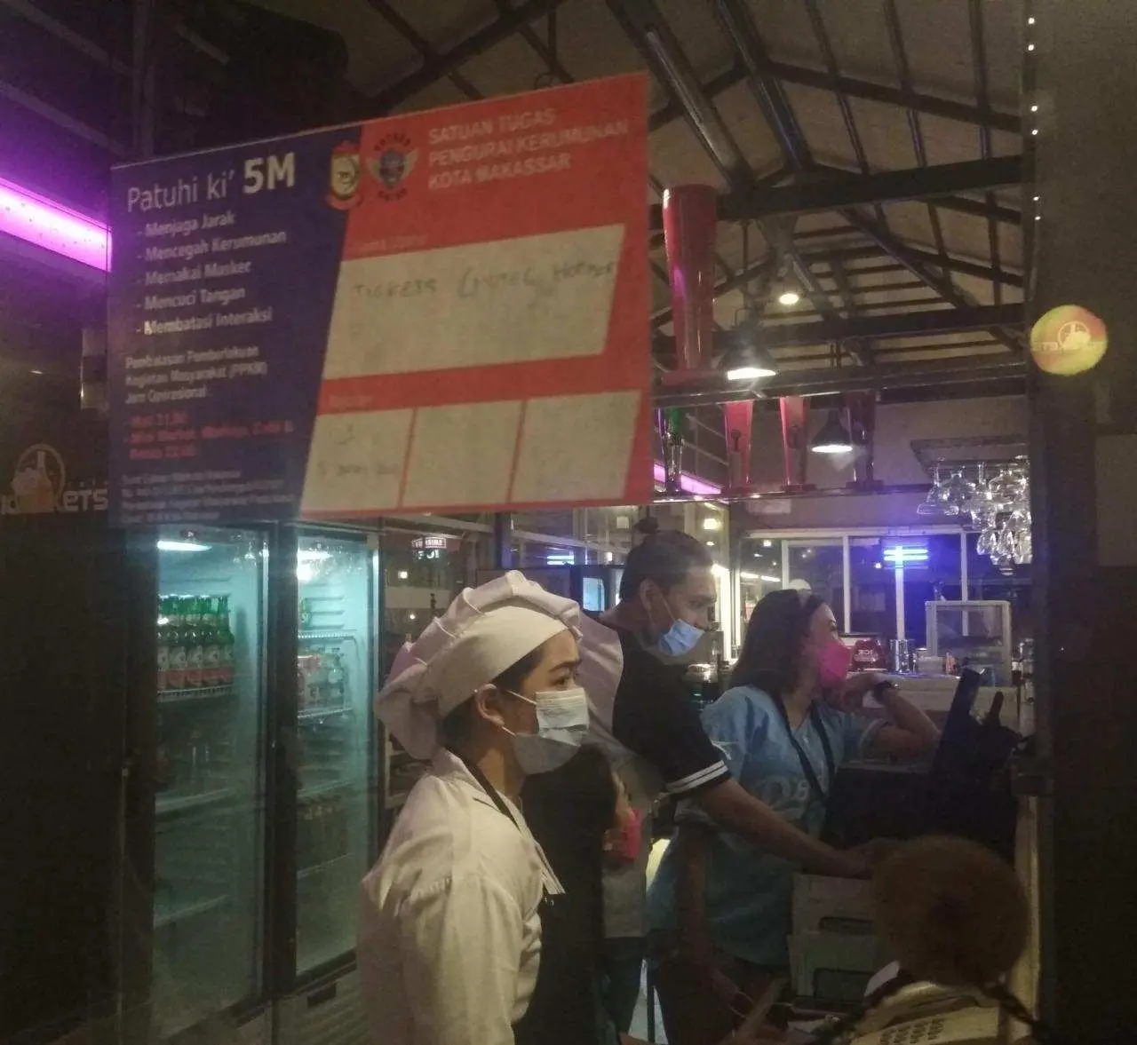 Tickets Cafe Hotel Horison Kota Makassar Ditengarai Langgar Perwali