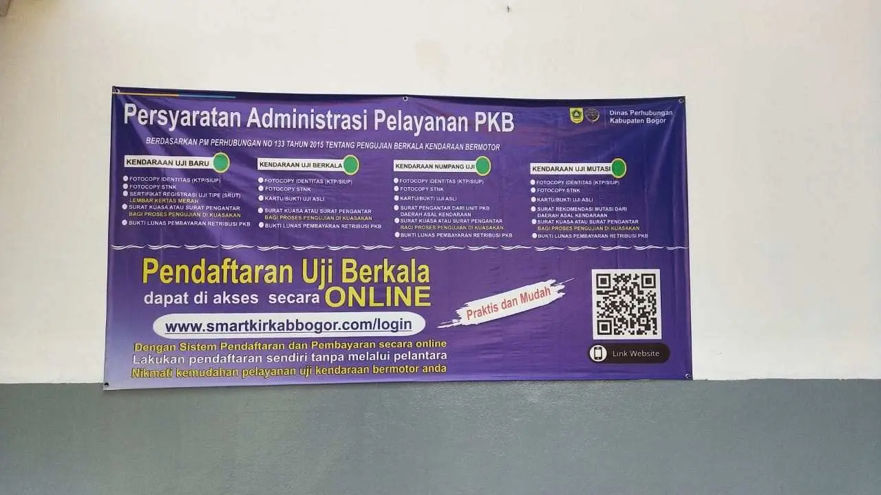 Dishub Kabupaten Bogor Terapkan Pelayanan Uji Berkala Kendaraan Secara Online